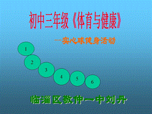 實心球健身運動孫崇斌.ppt