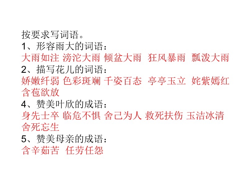 苏教版四年级语文下册第四单元复习.ppt_第1页