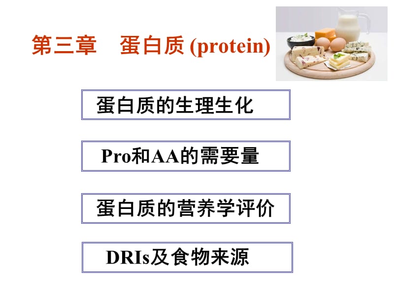 食物中的蛋白质介绍.ppt_第1页