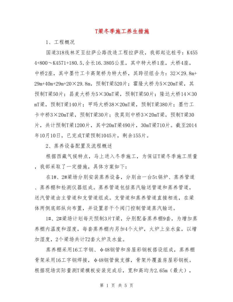 T梁冬季施工养生措施.doc_第1页