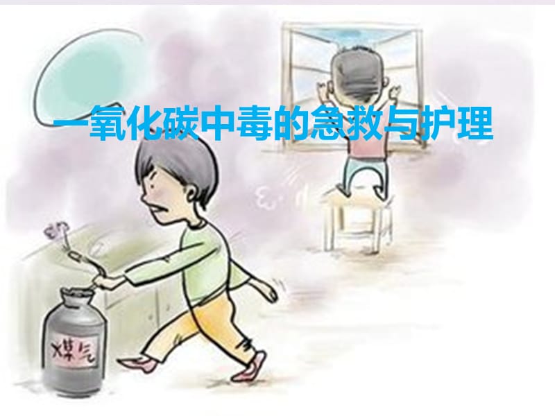 一氧化碳中毒的急救与护理.ppt_第1页