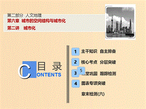 2019版高考地理一輪復習 第二部分 人文地理 第六章 城市的空間結(jié)構與城市化 第二講 城市化課件 中圖版.ppt