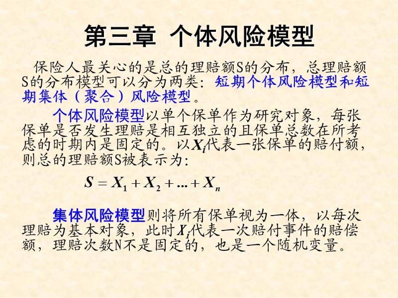 《个体风险模型》PPT课件.ppt_第1页