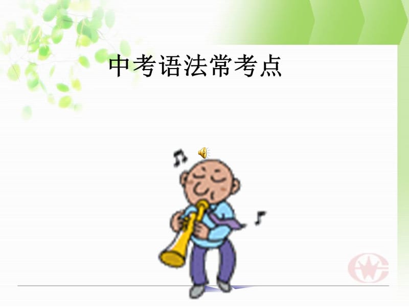 中考语法常考点归纳整理.ppt_第1页