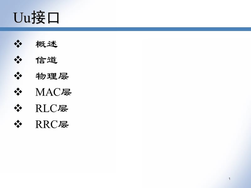 WCDMA无线接口培训.ppt_第1页