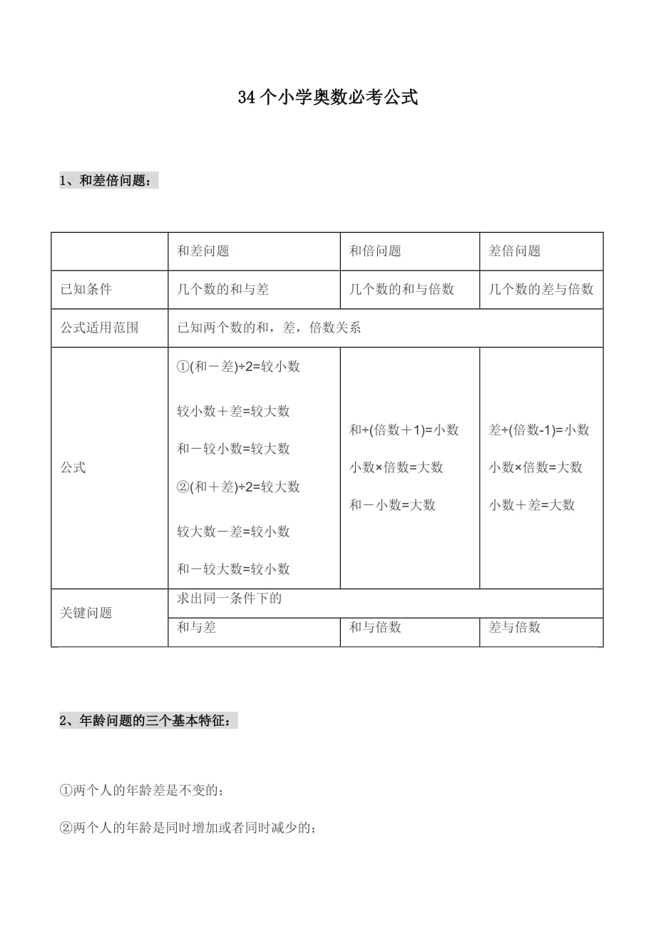 34个小学奥数公式.docx_第1页