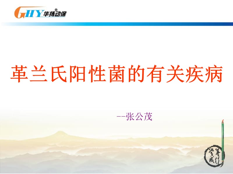 革兰氏阳性菌的有关疾病_第1页