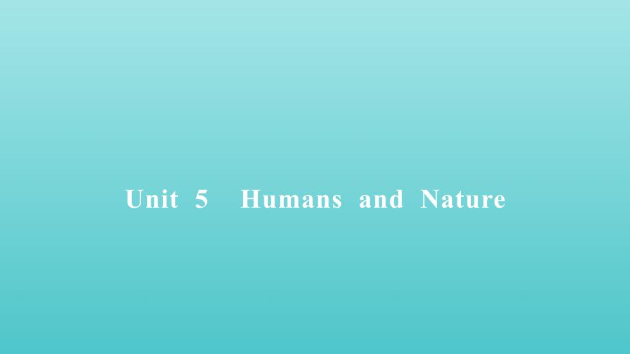 2021_2022年新教材高中英语Unit5HumansandNatureWritingWorkshop_ReadingClub2作业课件北师大版必修第一册_第1页