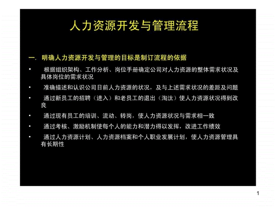人力资源管理流程课件_第1页