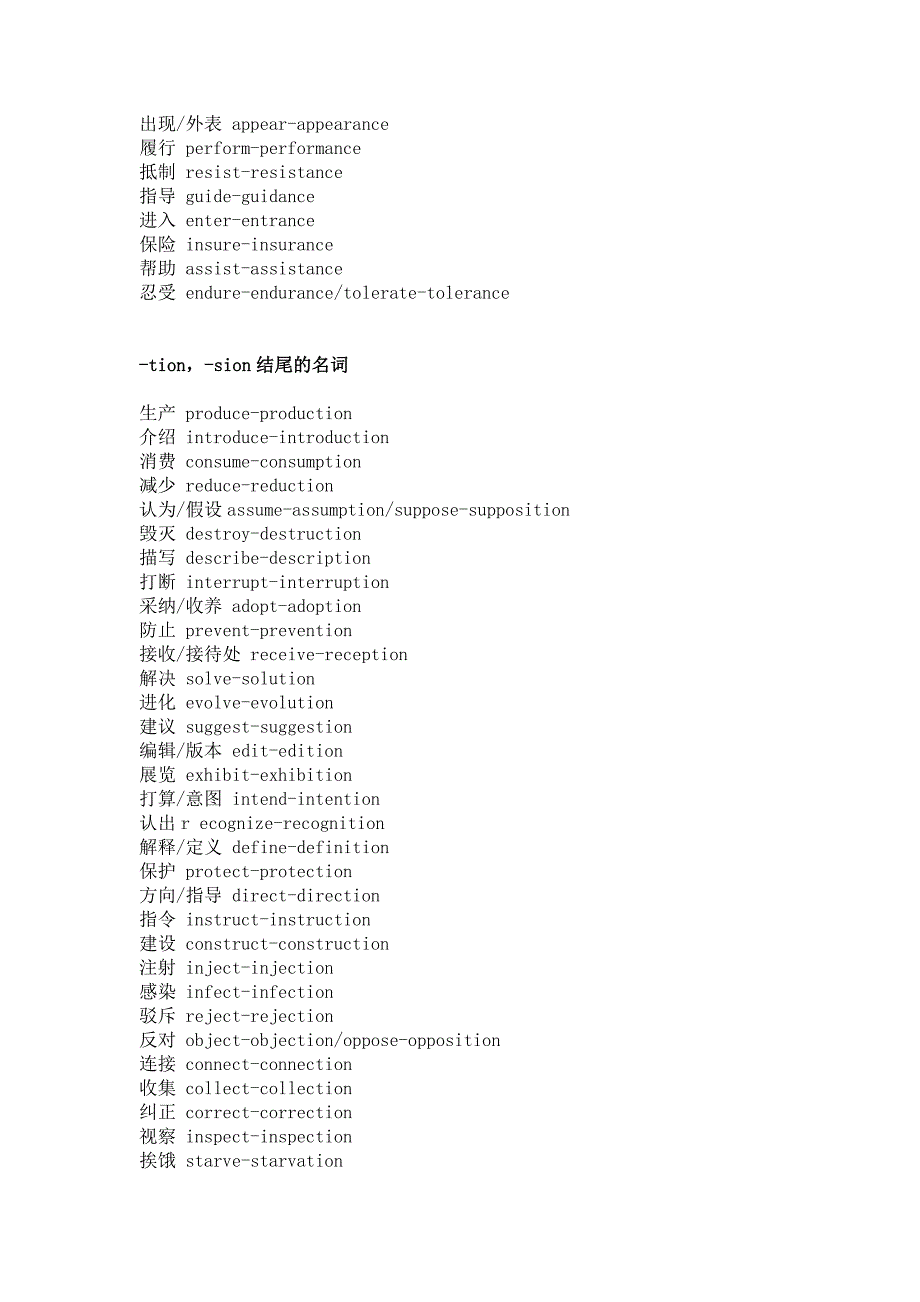 高中英语考试常考词根词缀总结_第2页